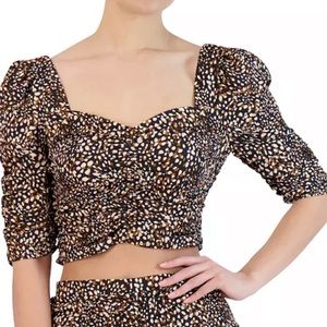BCBGeneration Leopard shirt